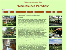 Tablet Screenshot of meinkleinesparadies.de